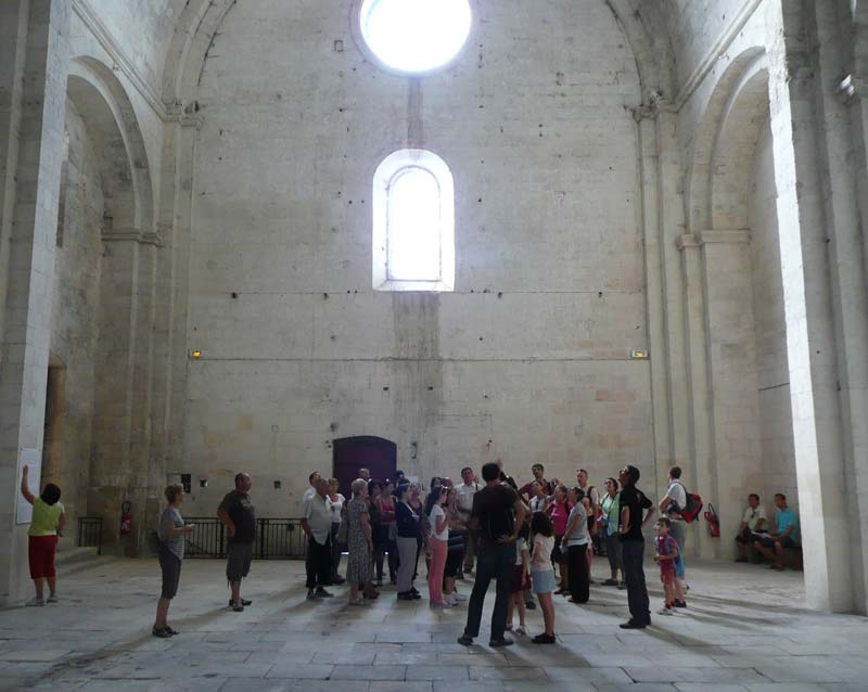 L_église abbatiale de l_abbaye de Montmajour