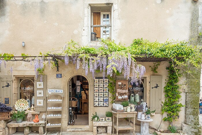 Le village de Baux de Provence