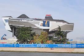 Vue du musée des confluences