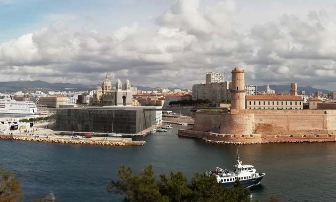 Le MUCEM et le fort Saint-Jean