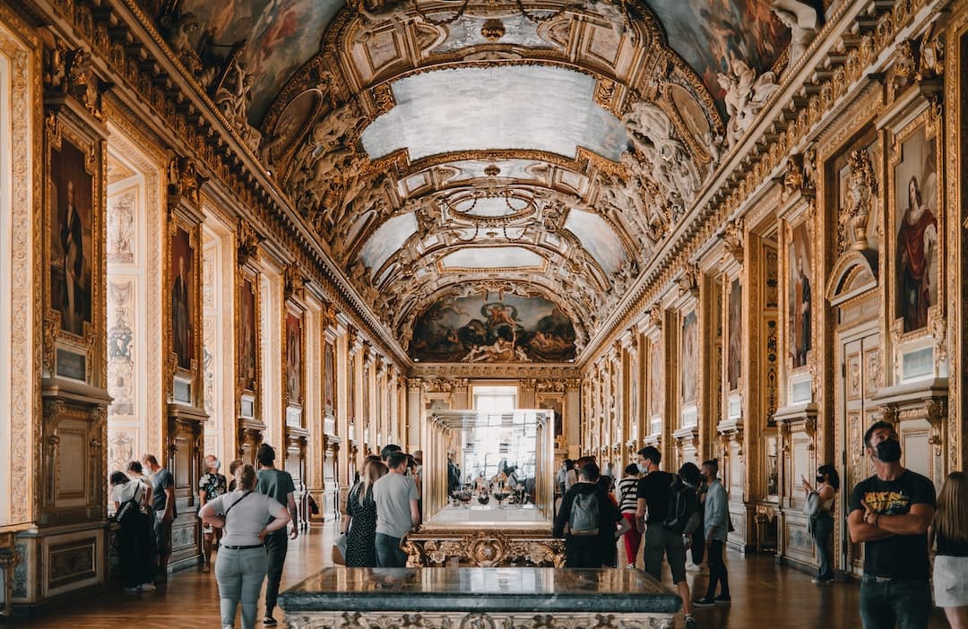 Les salles du musée du Louvre