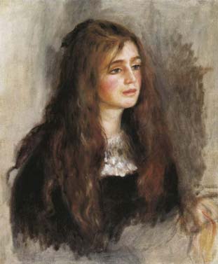 Pierre Auguste Renoir - Portrait de Julie Manet