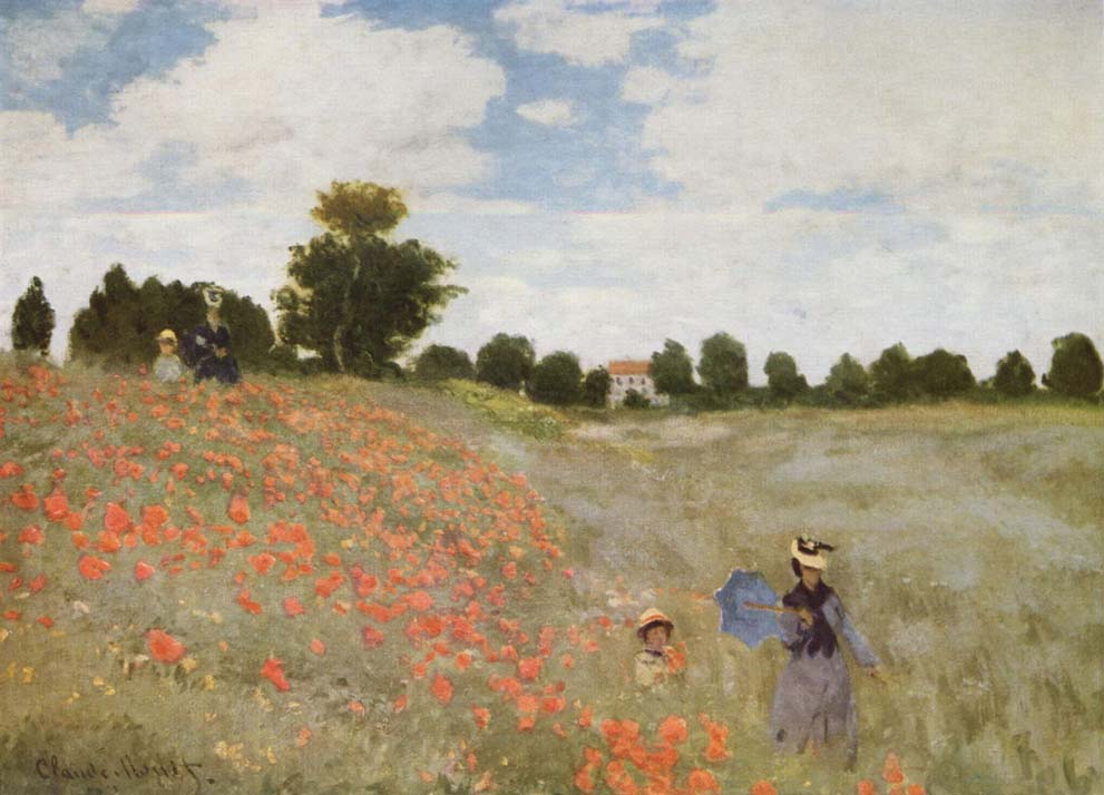 Les coquelicots, Monet, musée Marmottan Monet