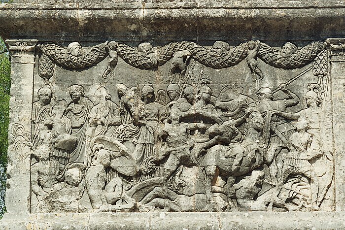 Un bas-relief de Glanum