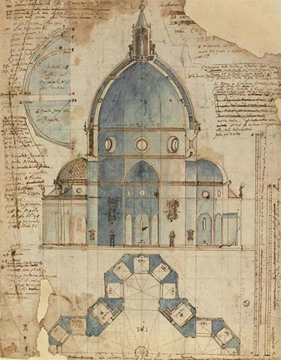 Plan de la Cathédrale de Florence