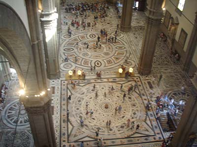 La nef de la Cathédrale de Florence