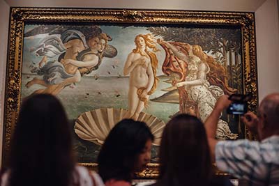 La naissance de Vénus, Sandro Botticelli, Musée des Offices