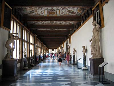 La galerie des statues