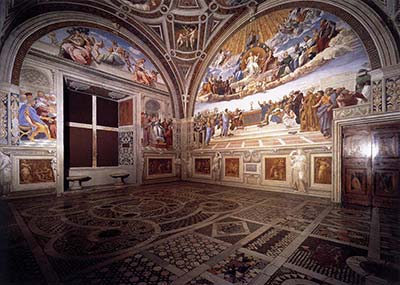 Les chambres de Raphaël, musée du Vatican