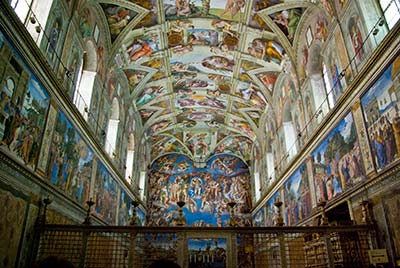 La chapelle Sixtine, musée du Vatican